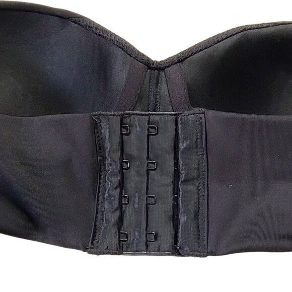 Maidenform Self Expressions SE0015 Black Strapless Wireless Bra Back Closure 34B - Picture 7 of 8
